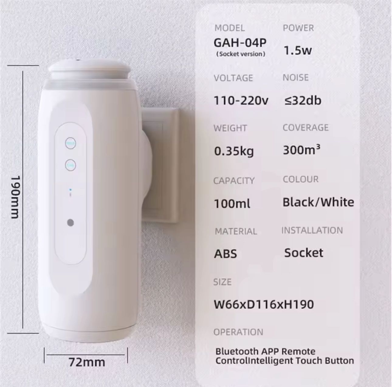 Máquina Nano Difusora Olen01 - 100ml