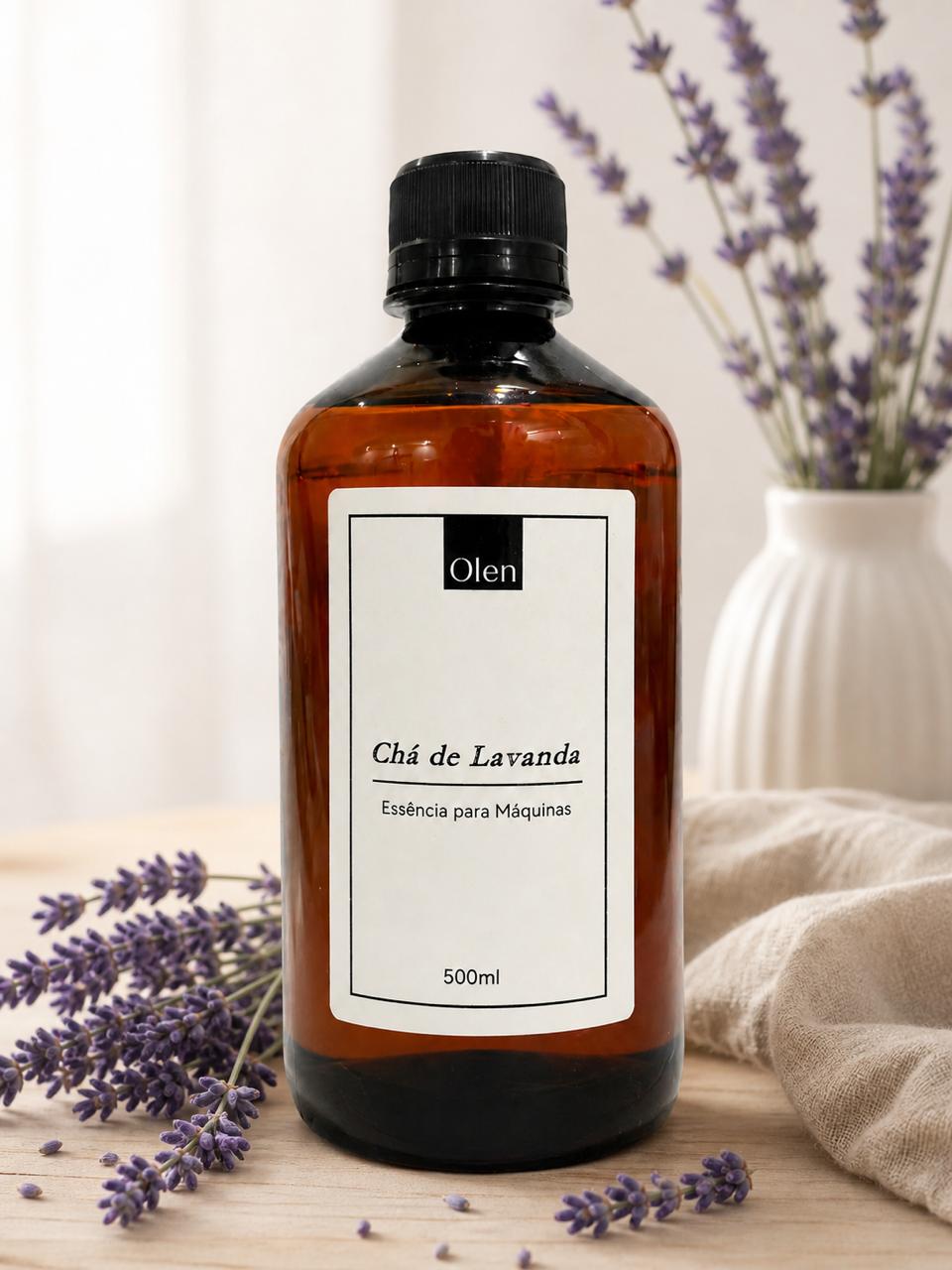 Essência Chá de Lavanda - 500ml – Refil para Difusor