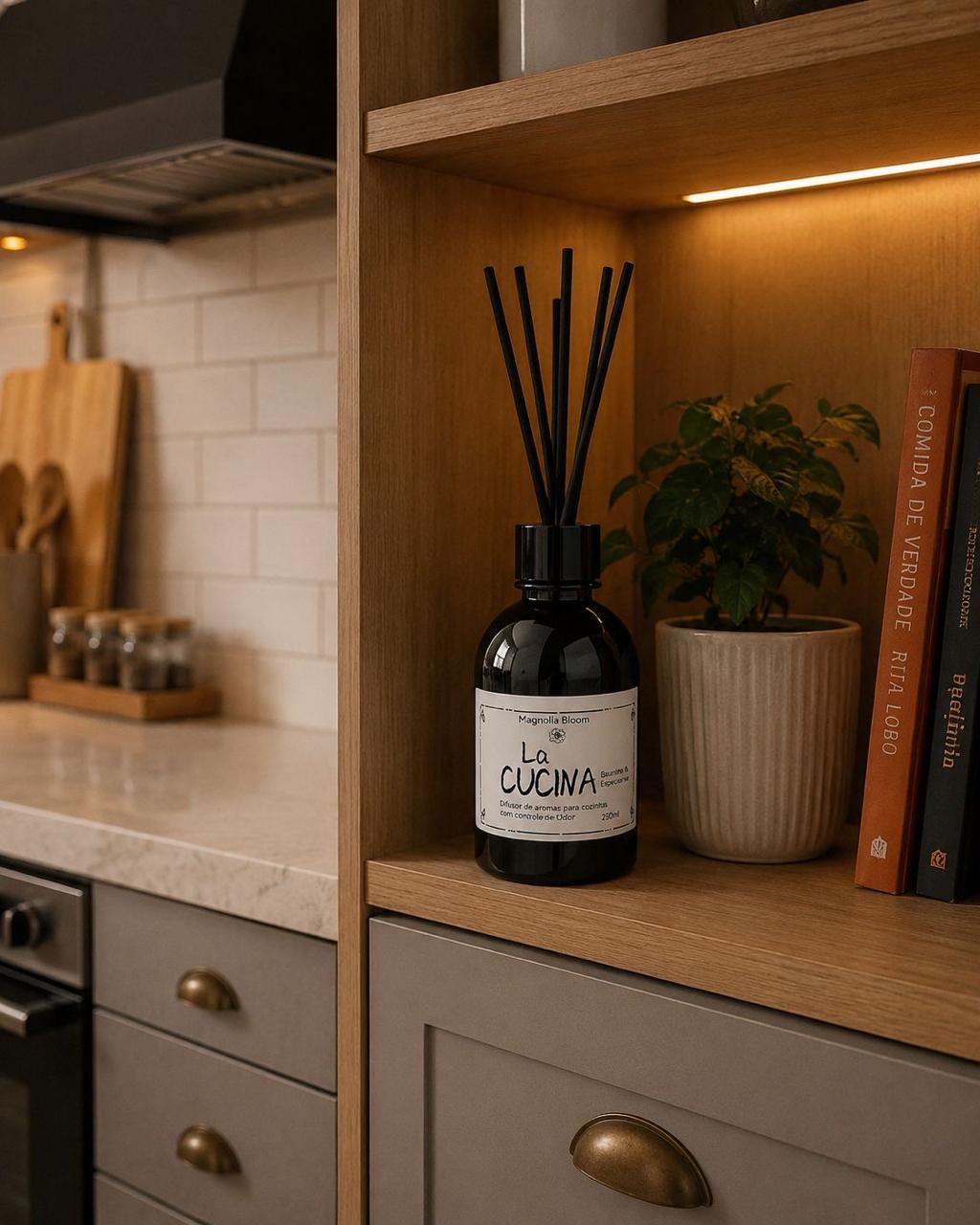 Difusor de Aromas com Varetas La Cucina — 250ml